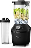 Philips Standmixer und Smoothie Maker – 600W,...